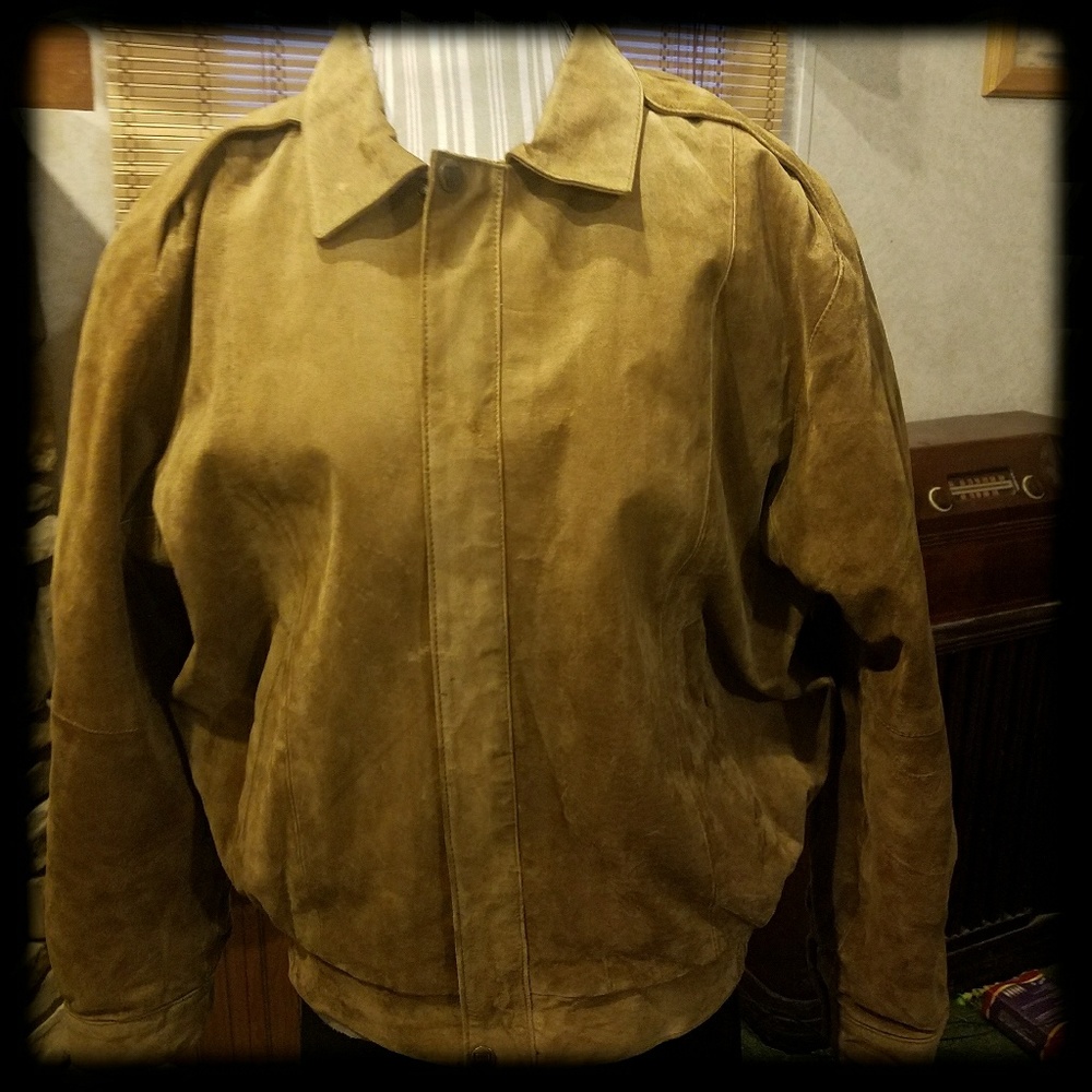 Hunting Horn Classic Suade Men's Bombers Jacket
